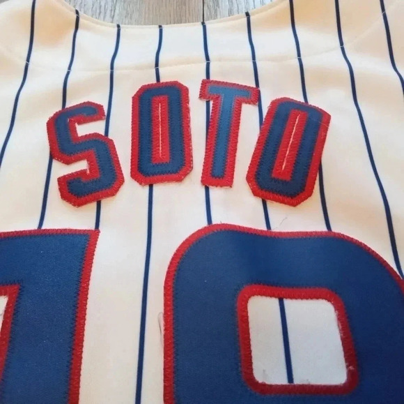MLB Chicago Cubs Giovanni Soto Jersey Adult X-Small - Picture 6 of 8